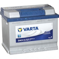 Аккумулятор Varta Blue Dinamic (D43) 60 пр.